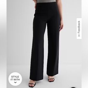 Express Columnist pant black size 8R